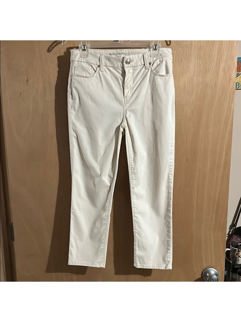 Chico's Cream Crop Pants
